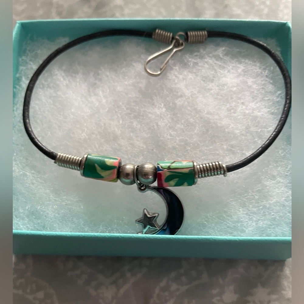 Moon and stars anklet/bracelet